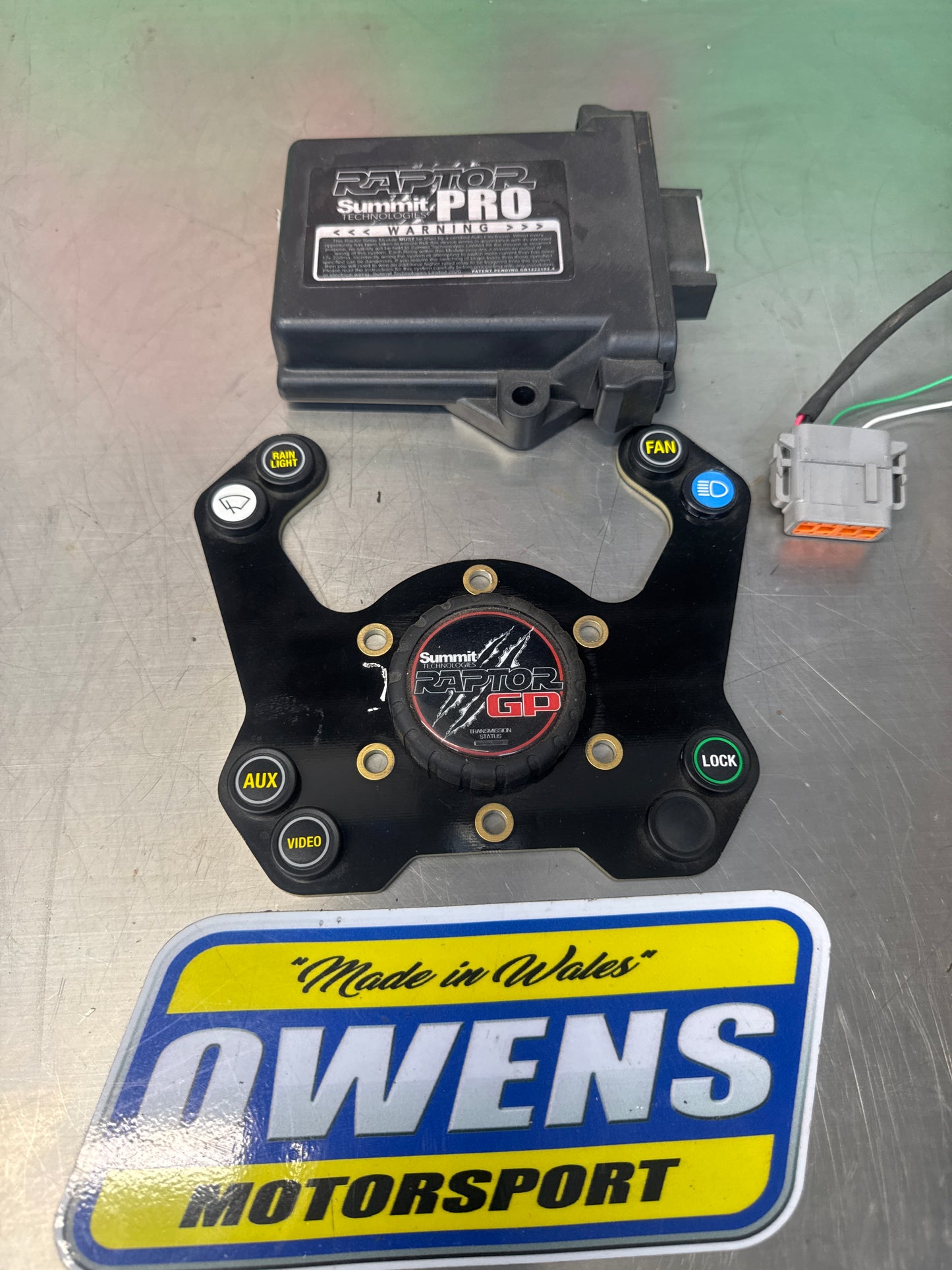 Raptor summit switch panel