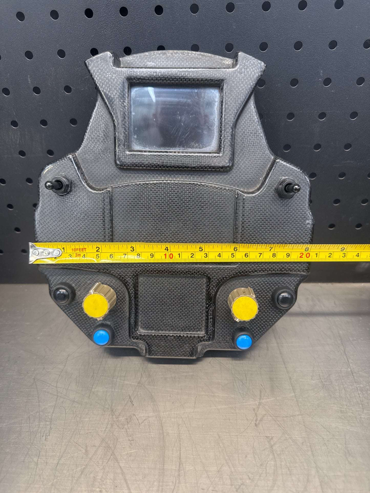 Carbon switch dash panel